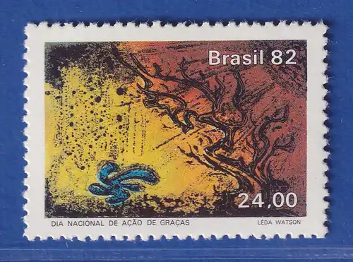 Brasilien 1982 Erntedankfest Keimende Pflanzen Mi.-Nr. 1942 **