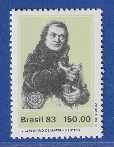 Brasilien 1983 Martin Luther deutscher Theologe und Reformator Mi.-Nr. 1955 **