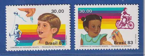 Brasilien 1983 Schutzimpfung für Kinder Mi.-Nr. 1977-78 **