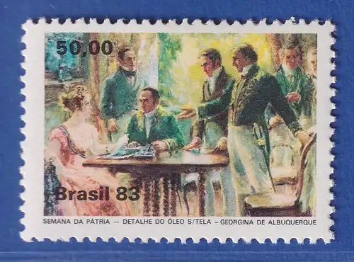 Brasilien 1983 Woche des Vaterlandes Versammlung des Staatsrates Mi.-Nr. 1994 **