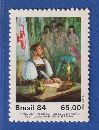 Brasilien 1984 Eröffnung der Spanisch-Amerikanischen Postunion Mi.-Nr. 2044 **