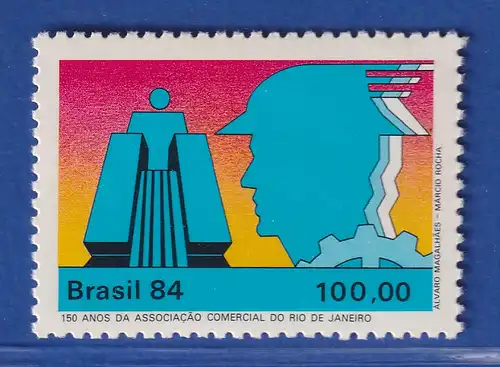 Brasilien 1984 Handelskammer Symbole von Handel und Gewerbe Mi.-Nr. 2067 **