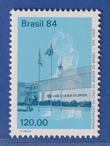 Brasilien 1984 Neue Staatliche Münze Casa de Moeda Mi.-Nr. 2076 **