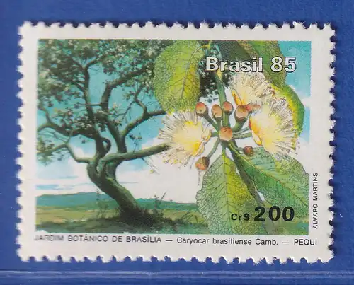 Brasilien 1985 Botanischer Garten Pequi-Blüte Baum Mi.-Nr. 2095 **