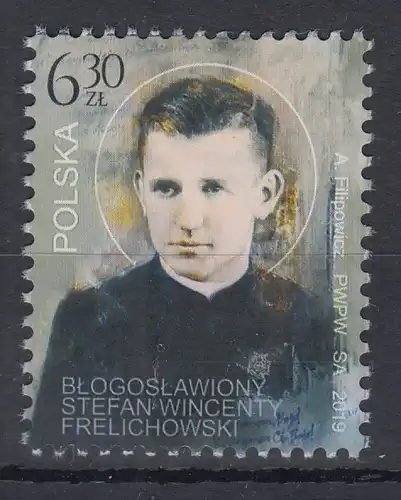 Polen / Polska 2019 Priester Stefan Wincenty Frelichowski  Mi.-Nr. 5145 ** 