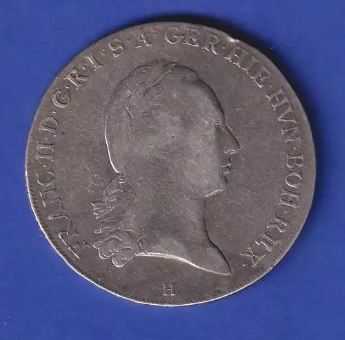 Österreich Habsburg 1795 Kronentaler H Kaiser Franz II. ca. 29gAg