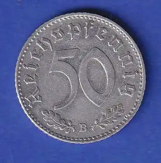 Dt. Reich 50 Reichspfennig 1941 B
