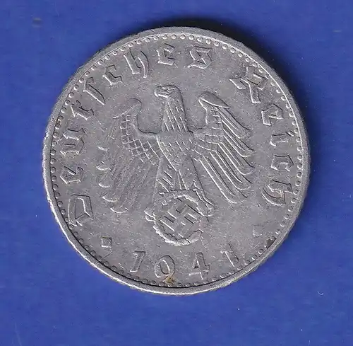 Dt. Reich 50 Reichspfennig 1941 B