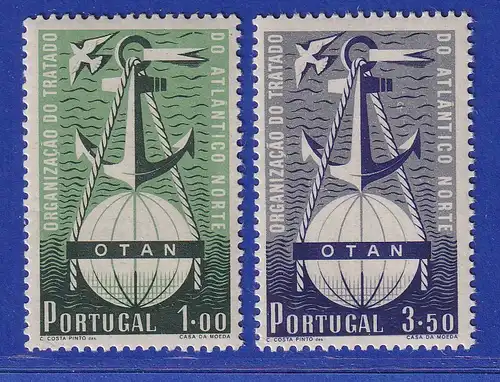 Portugal 1952 3 Jahre Nordatlantikpakt NATO (OTAN) Mi.-Nr. 778-779 postfrisch **