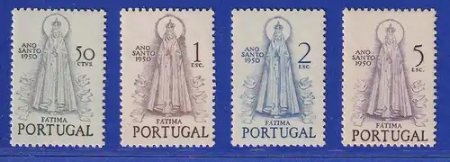 Portugal 1950 Heiliges Jahr - Jungfrau von Fatima Mi.-Nr. 748-751 postfrisch **