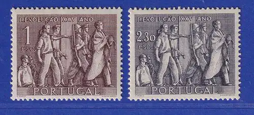 Portugal 1951 Jahrestag des Militärputsches Mi.-Nr. 768-769 postfrisch **