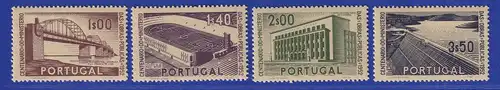 Portugal 1952 Moderne Bauwerke Mi.-Nr. 784-787 postfrisch **