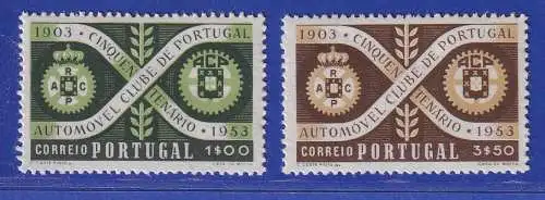 Portugal 1953 Automobilclub von Portugal Mi.-Nr. 811-812 postfrisch **