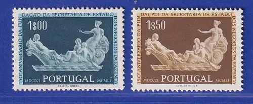 Portugal 1954 Finanzministerium Mi.-Nr. 823-824 postfrisch **