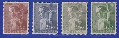Portugal 1954 Gründung von Sao Paulo Mi.-Nr. 831-834 postfrisch **