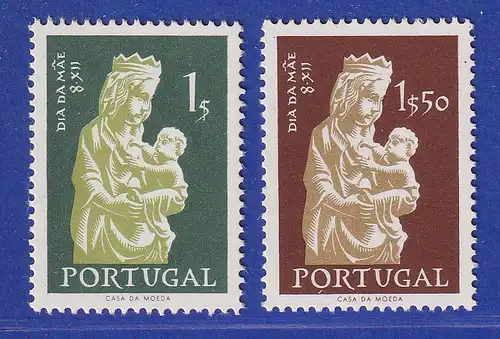 Portugal 1956 Muttertag - Maria mit Kind Mi.-Nr. 854-855 postfrisch **