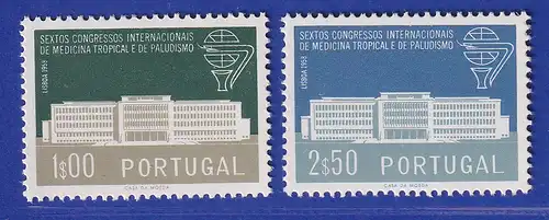 Portugal 1958 Kongress für Tropenmedizin Mi.-Nr. 868-869 postfrisch **