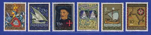 Portugal 1960 Heinrich der Seefahrer Mi.-Nr. 892-897 postfrisch **