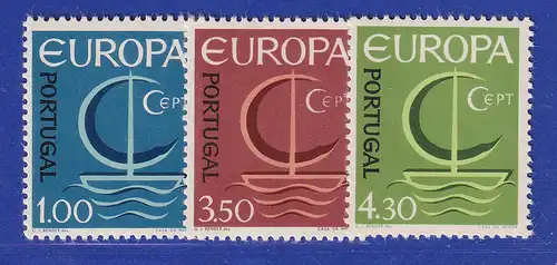 Portugal 1966 Europa Mi.-Nr. 1012-1014 postfrisch **