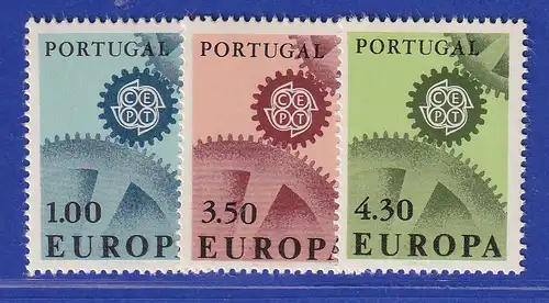 Portugal 1967 Europa Mi.-Nr. 1026-1028 postfrisch **