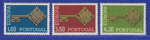 Portugal 1968 Europa Mi.-Nr. 1051-1053 postfrisch **