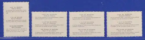 Portugal 1968 Madeira - Ausstellung LUBRAPEX Mi.-Nr. 1060-1066 postfrisch **