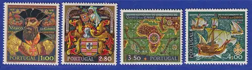 Portugal 1969 500. Geburtstag Vasco da Gama Mi.-Nr. 1088-1091 postfrisch **