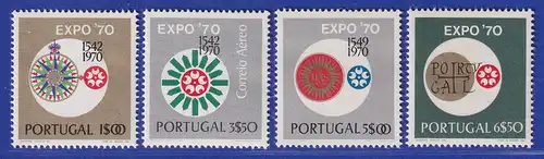 Portugal 1970 Weltausstellung EXPO in Osaka Mi.-Nr. 1105-1108 postfrisch **