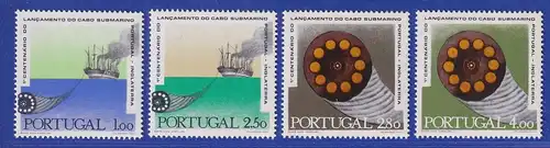 Portugal 1970 Seekabel Portugal-England Mi.-Nr. 1113-1116 postfrisch **