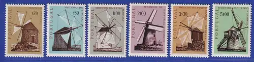 Portugal 1971 Windmühlen Mi.-Nr. 1121-1126 postfrisch **