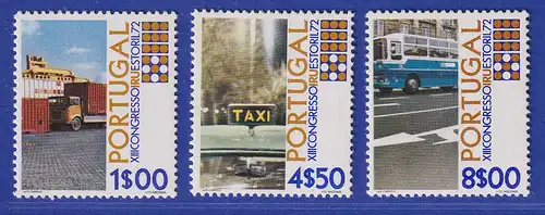 Portugal 1972 Straßentransport-Union Mi.-Nr. 1169-1171 postfrisch **