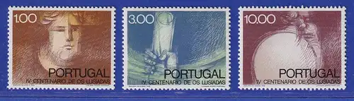 Portugal 1972 Helden-Epos Os Lusiadas Mi.-Nr. 1193-1195 postfrisch **