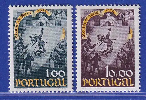Portugal 1973 Tod des Alkalden N. Gonçalves von Faria Mi.-Nr. 1226-1227 **