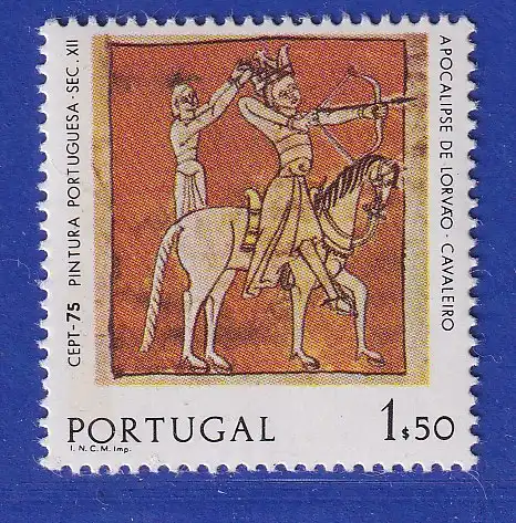 Portugal 1975 Europa - Gemälde Mi.-Nr. 1281 y postfrisch **