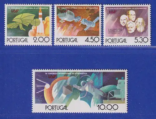 Portugal 1975 Internationale Raumfahrt-Vereinigung Mi.-Nr. 1291-1294 **
