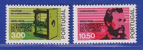 Portugal 1976 100 Jahre Telefon Mi.-Nr.1307-1308 postfrisch **