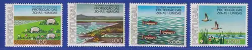 Portugal 1976 Schutz der Feuchtgebiete Mi.-Nr. 1335-1338 postfrisch **