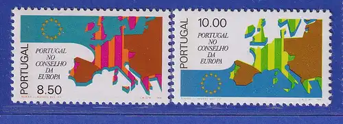 Portugal 1977 Aufnahme in den Europarat Mi.-Nr. 1348-1349 postfrisch **