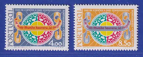 Portugal 1977 Camões-Gedenktag Mi.-Nr. 1364-1365 postfrisch **