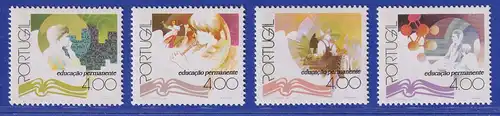 Portugal 1977 Weiterbildung Mi.-Nr. 1366-1369 postfrisch **