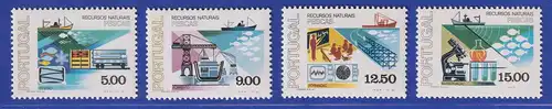 Portugal 1978 Natürliche Ressourcen - Fischfang Mi.-Nr. 1413-1416 postfrisch **