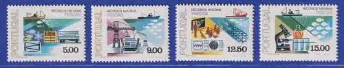 Portugal 1978 Natürliche Ressourcen - Fischfang Mi.-Nr. 1413-1416 postfrisch **