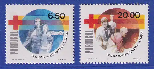 Portugal 1979 Nationaler Gesundheitsdienst Mi.-Nr. 1467-1468 postfrisch **