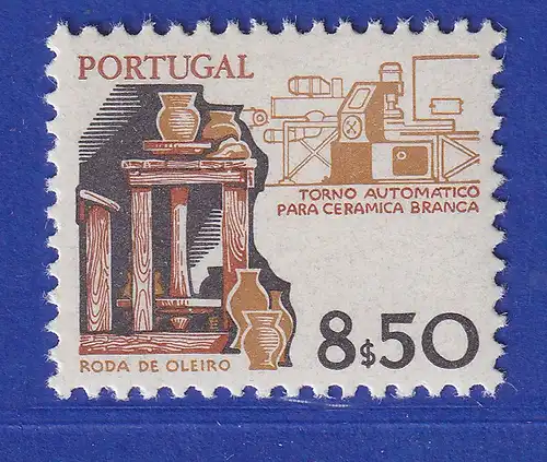 Portugal 1981 Arbeitsmittel: Töpferscheiben Mi.-Nr. 1536 postfrisch **