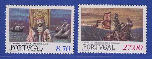 Portugal 1981 König João II. Mi.-Nr. 1537-1538 postfrisch **