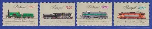Portugal 1981 125 Jahre Eisenbahn in Portugal Mi.-Nr. 1540-1543 postfrisch **