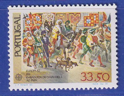 Portugal 1982 Europa - Historische Ereignisse Mi.-Nr. 1564 postfrisch **
