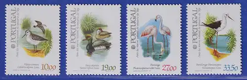 Portugal 1982 Vögel am Tejo - PHILEXFRANCE Mi.-Nr. 1569-1572 postfrisch **