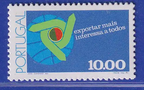 Portugal 1983 Exportsteigerung Mi.-Nr. 1585 postfrisch **