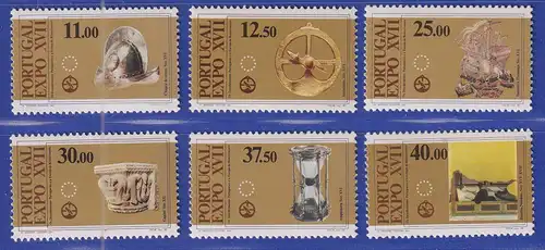 Portugal 1983 Ausstellung für Wissenschaft, Kunst, Kultur Mi.-Nr. 1595-1600 **